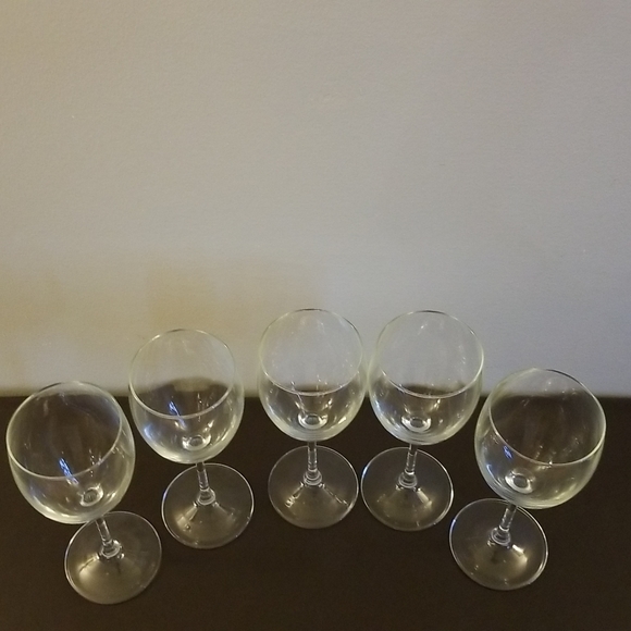 Set of 5 wine glasses made in France - Picture 2 of 4